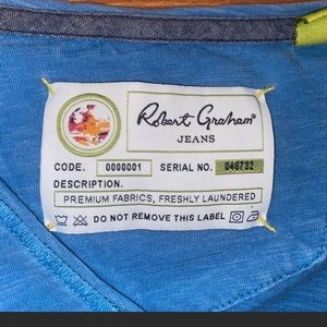 ROBERT Graham Tee shirt